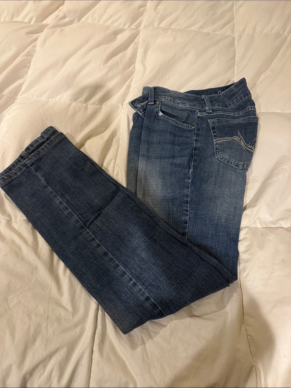 Wrangler Dark Indigo Blue women jeans
